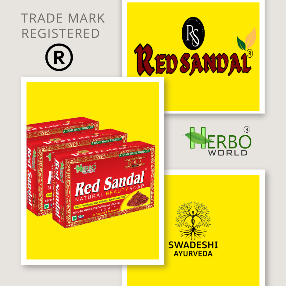Red Sandal Soap Pack Of 10 - Get 160/- Worth Of Glycerin Soap 100% Free
