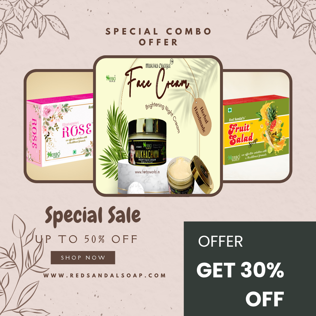 Red Sandal® Radiant Skin Combo Pack-Pack Of 3 GET 30% OFF
