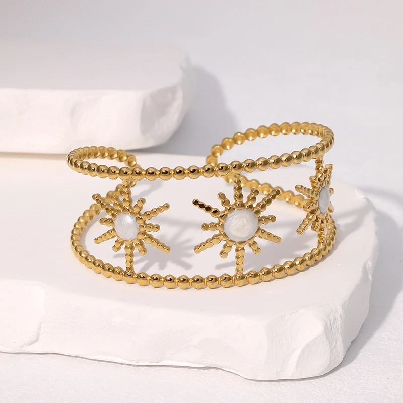 BRACELET ETOILES BLANCHES