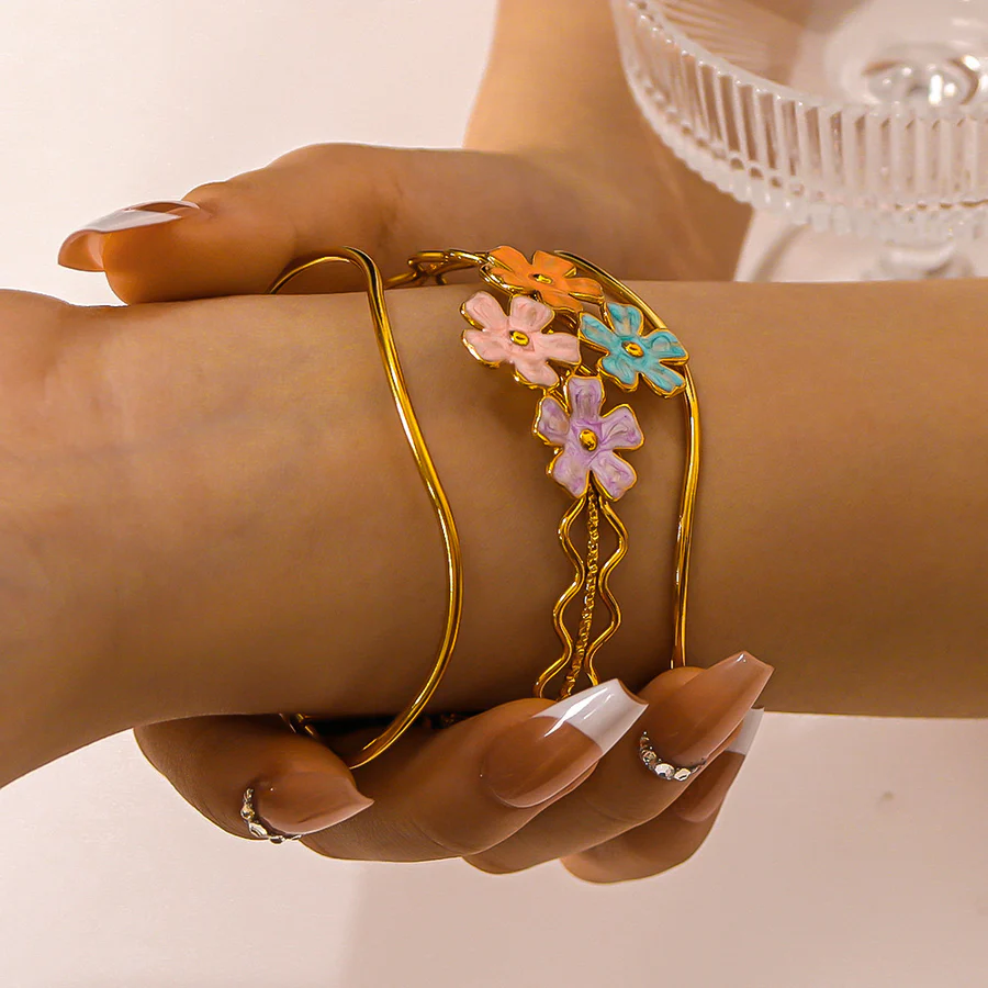 BRACELET MANCHETTE FLO 