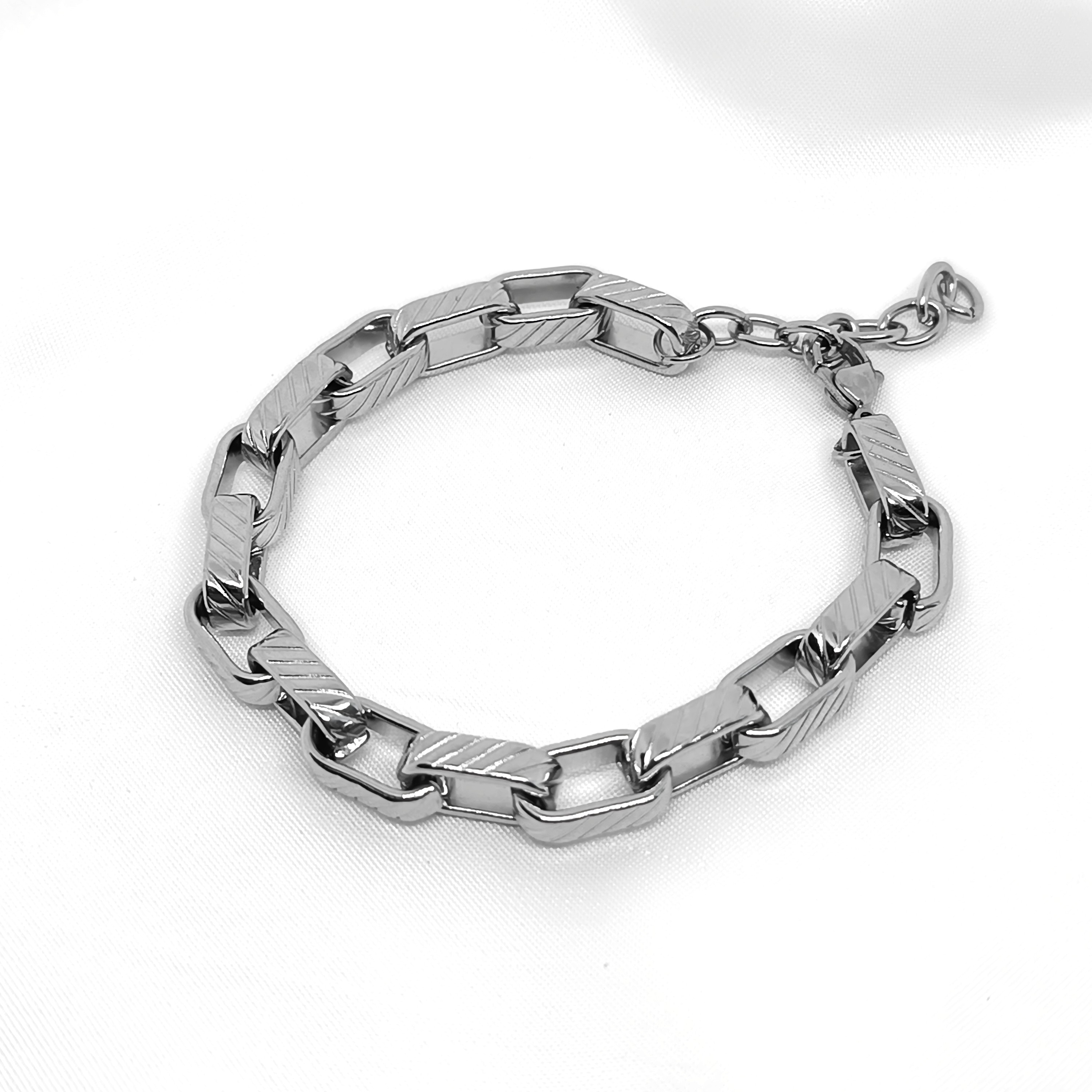 BRACELET BETHY Acier argent