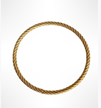 Bracelets torsadés dorés KARA