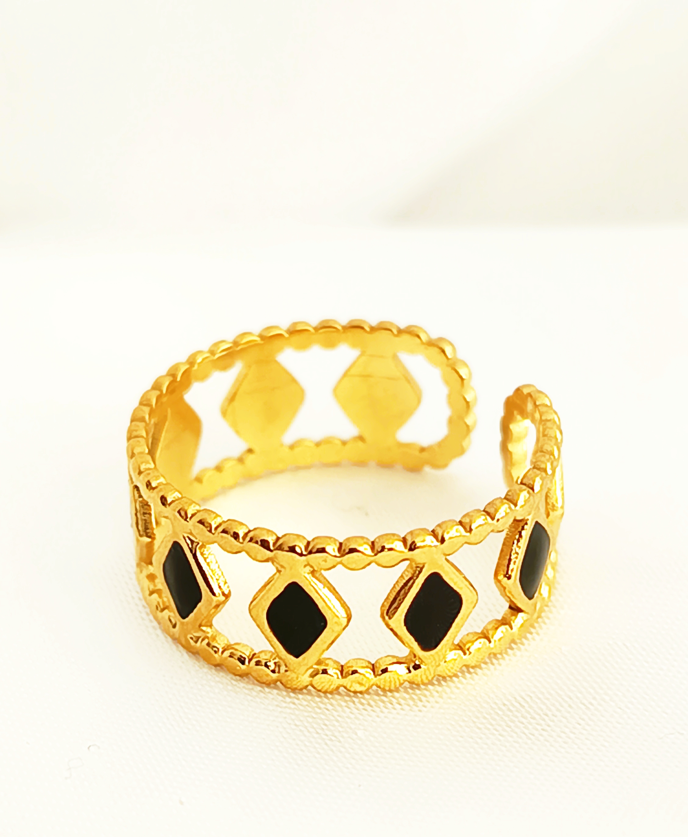 BAGUE SOSSO NOIRE