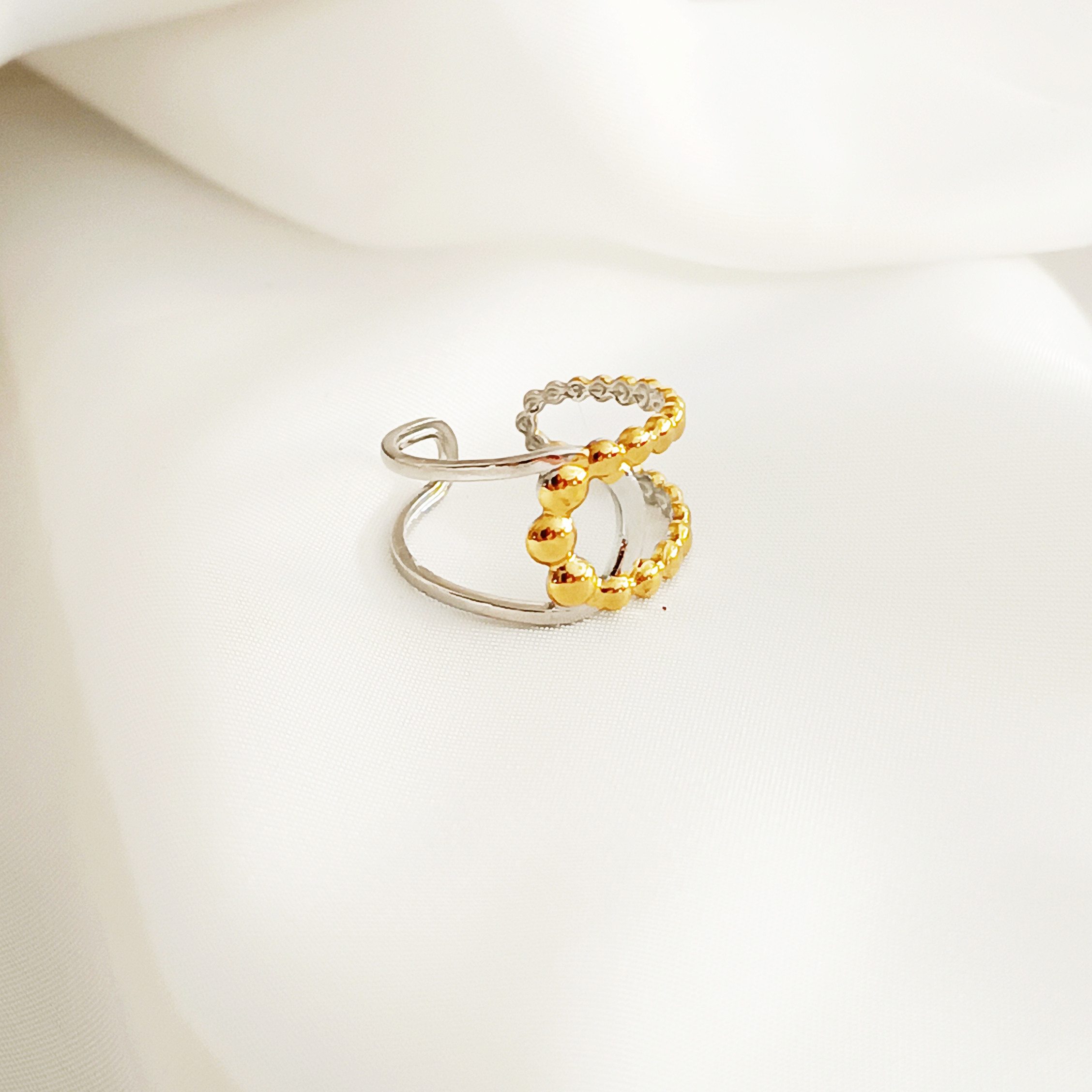 BAGUE CAMILLE BICOLORE