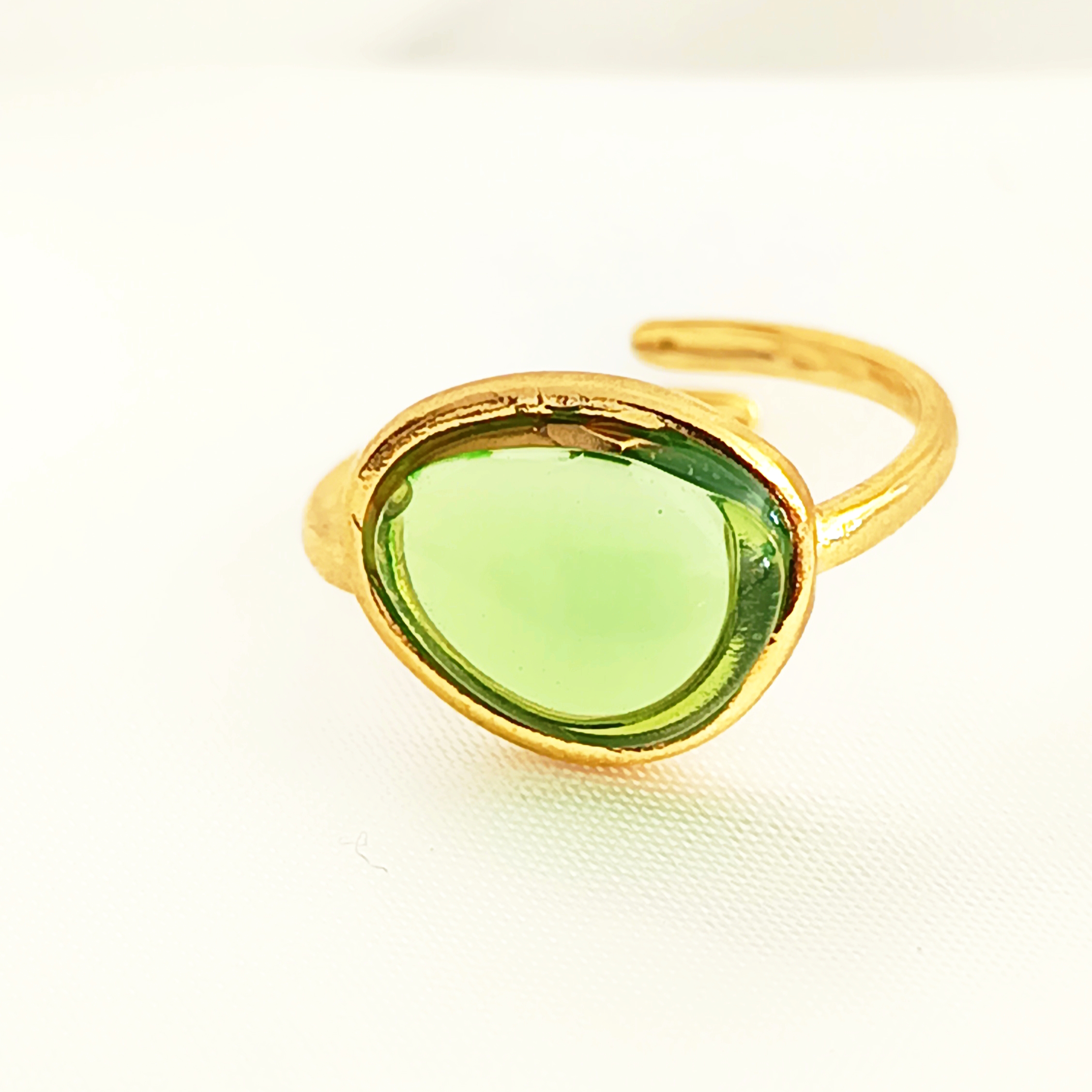 BAGUE LOVA VERTE