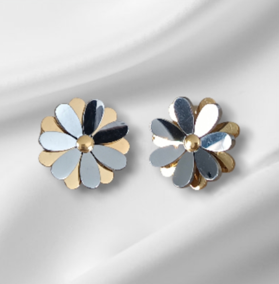 Boucles d'oreilles marguerite FLORY