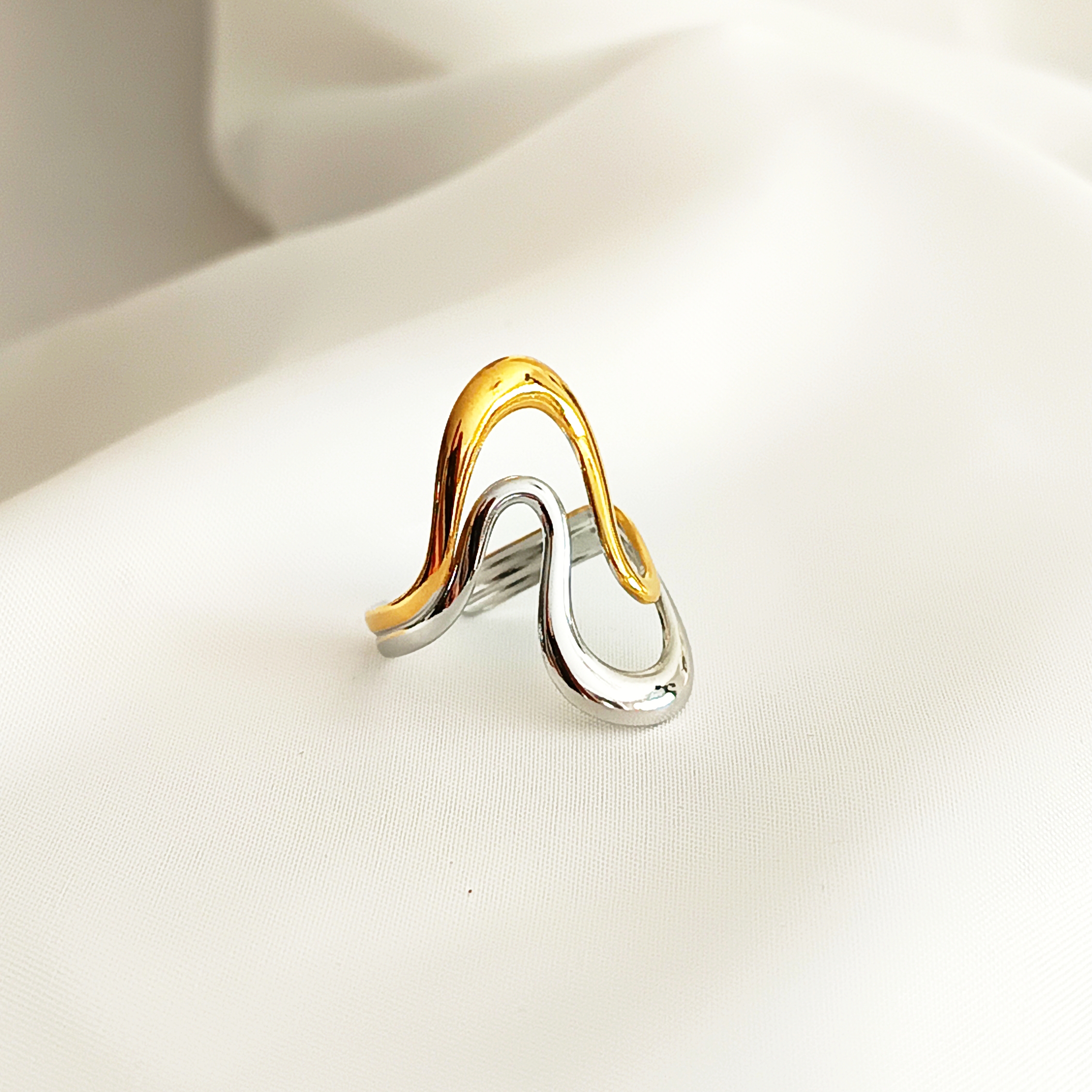 BAGUE MIRELLA BICOLORE