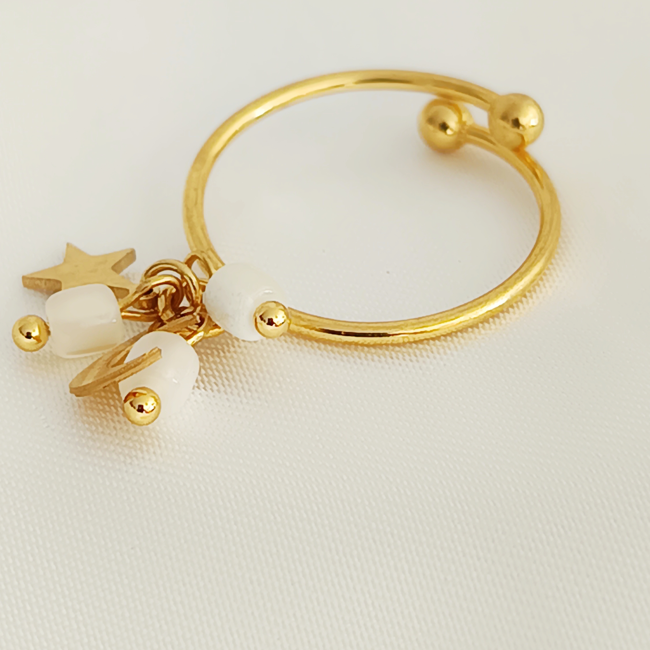 BAGUE JUNON BLANCHE