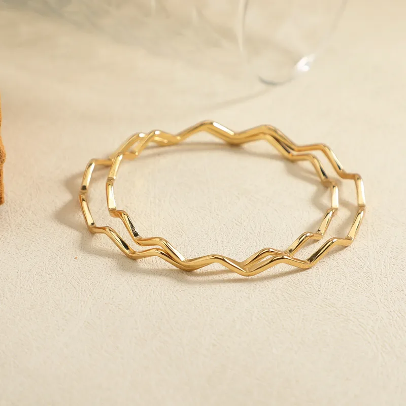 Bracelet doré géométrique ANIA