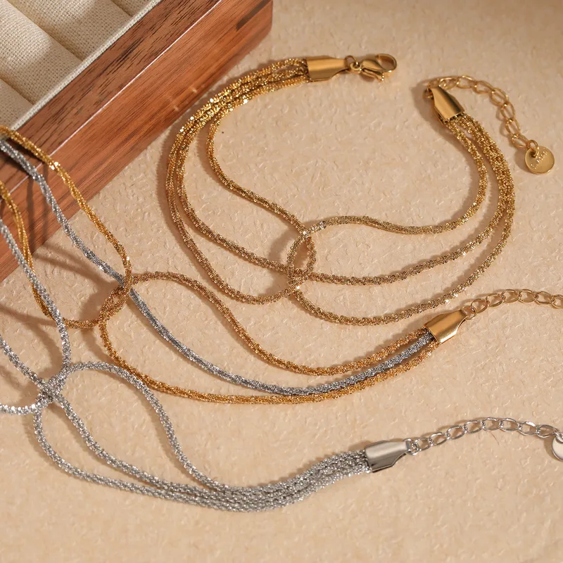 Bracelet en chaîne dorée MARIA 