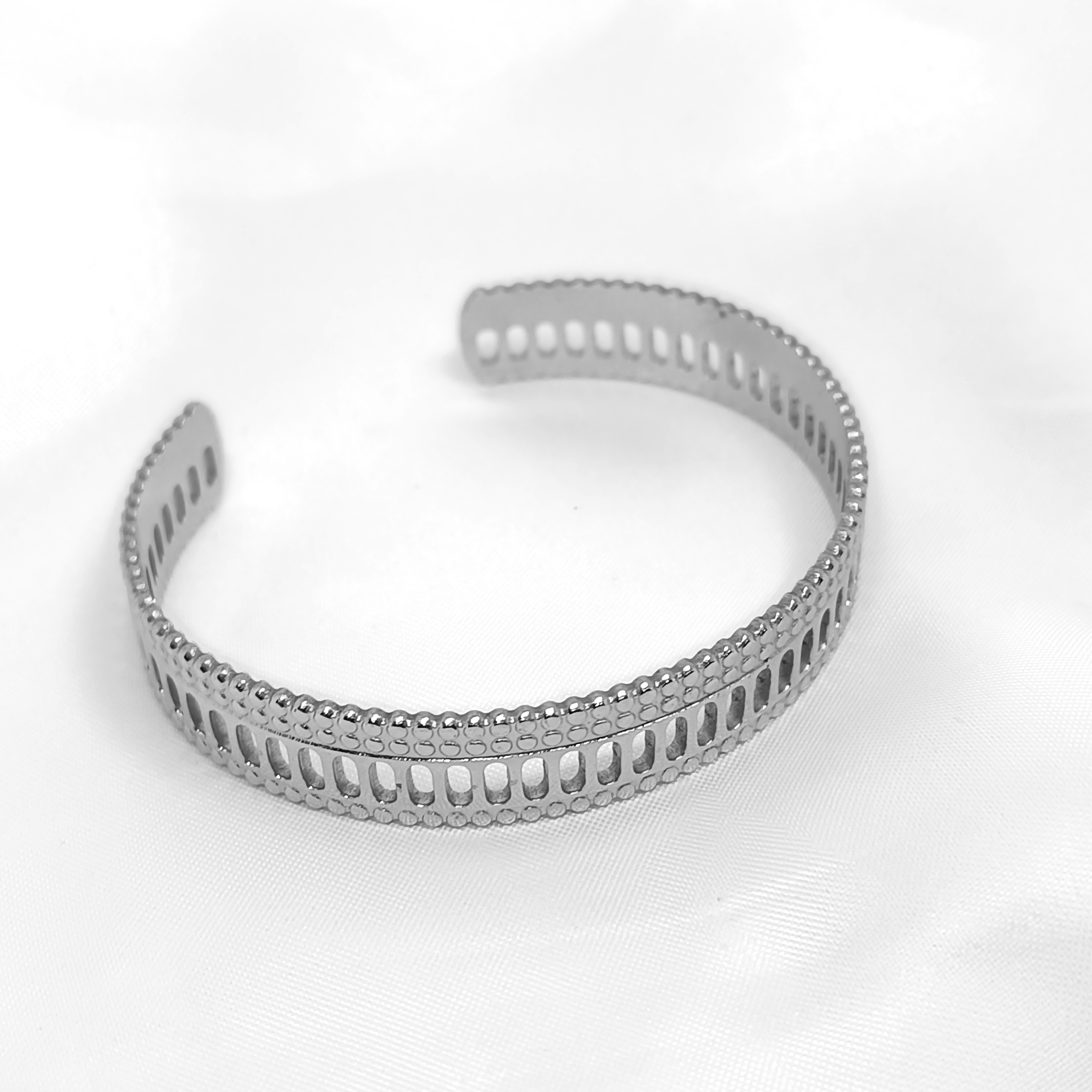Bracelet ELIANA ACIER argenté