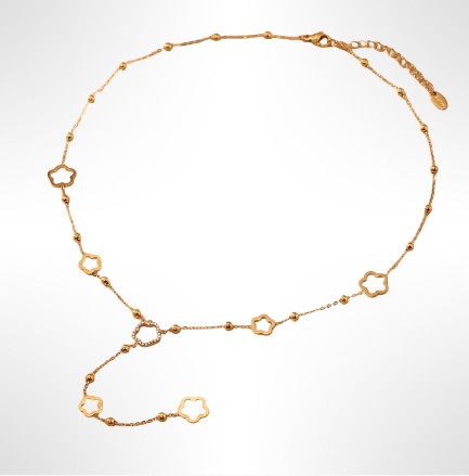 Collier SOPHIE acier doré