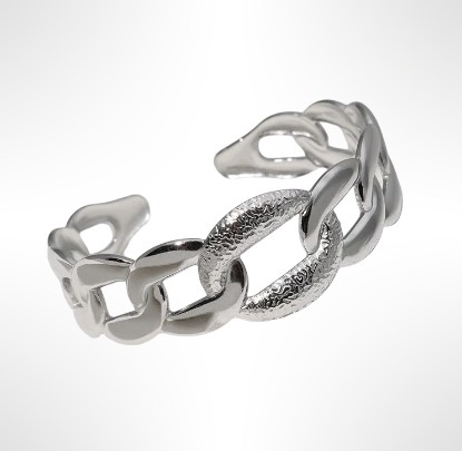 Bracelet EMY ACIER argenté