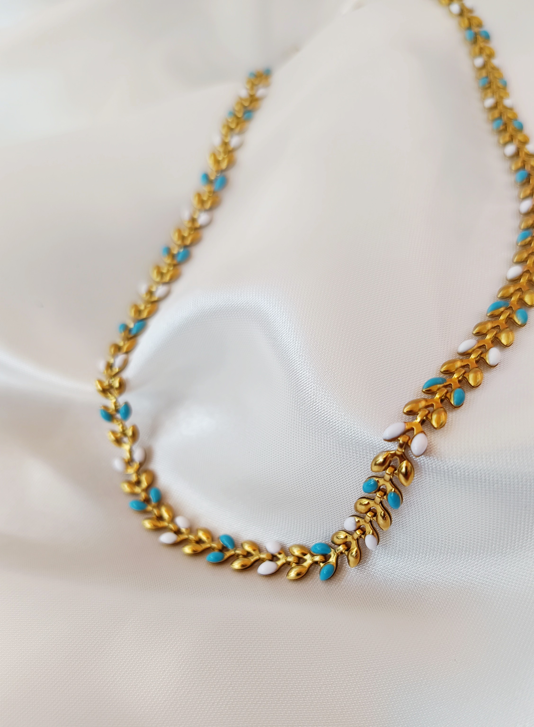 COLLIER BEA BLEU