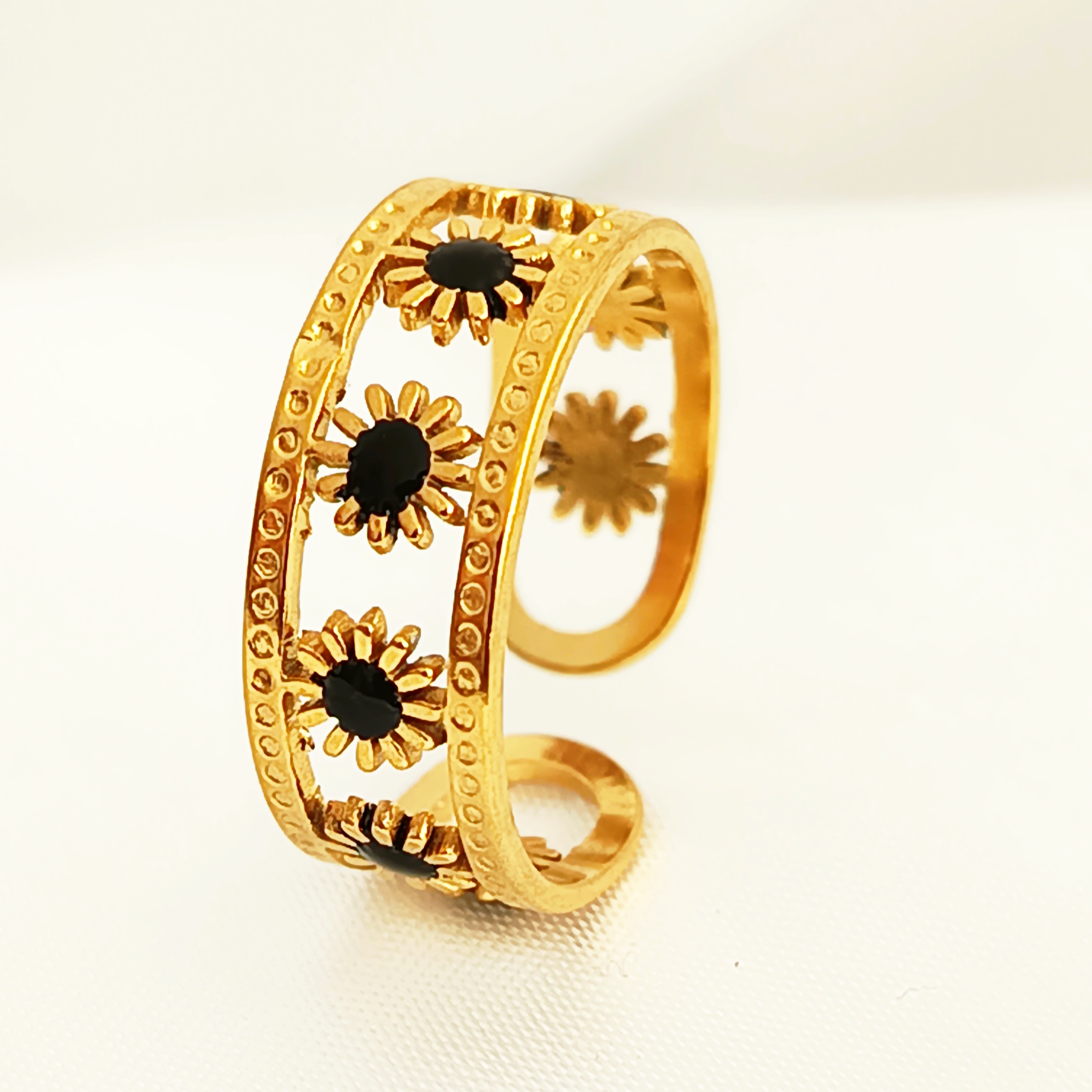 BAGUE SIVA NOIRE