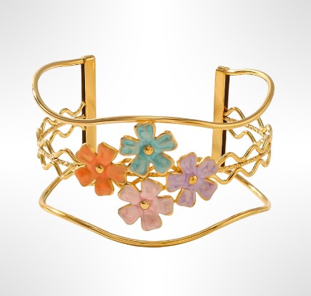 BRACELET MANCHETTE FLO