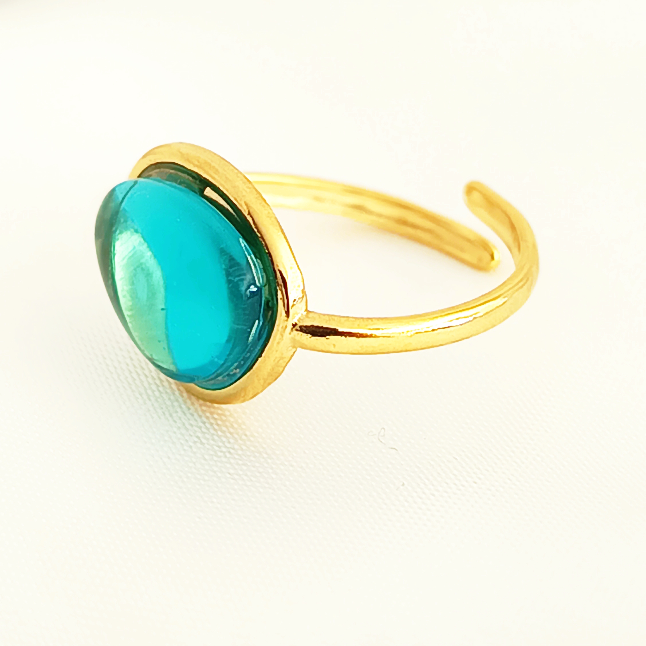 BAGUE LOVA BLEUE