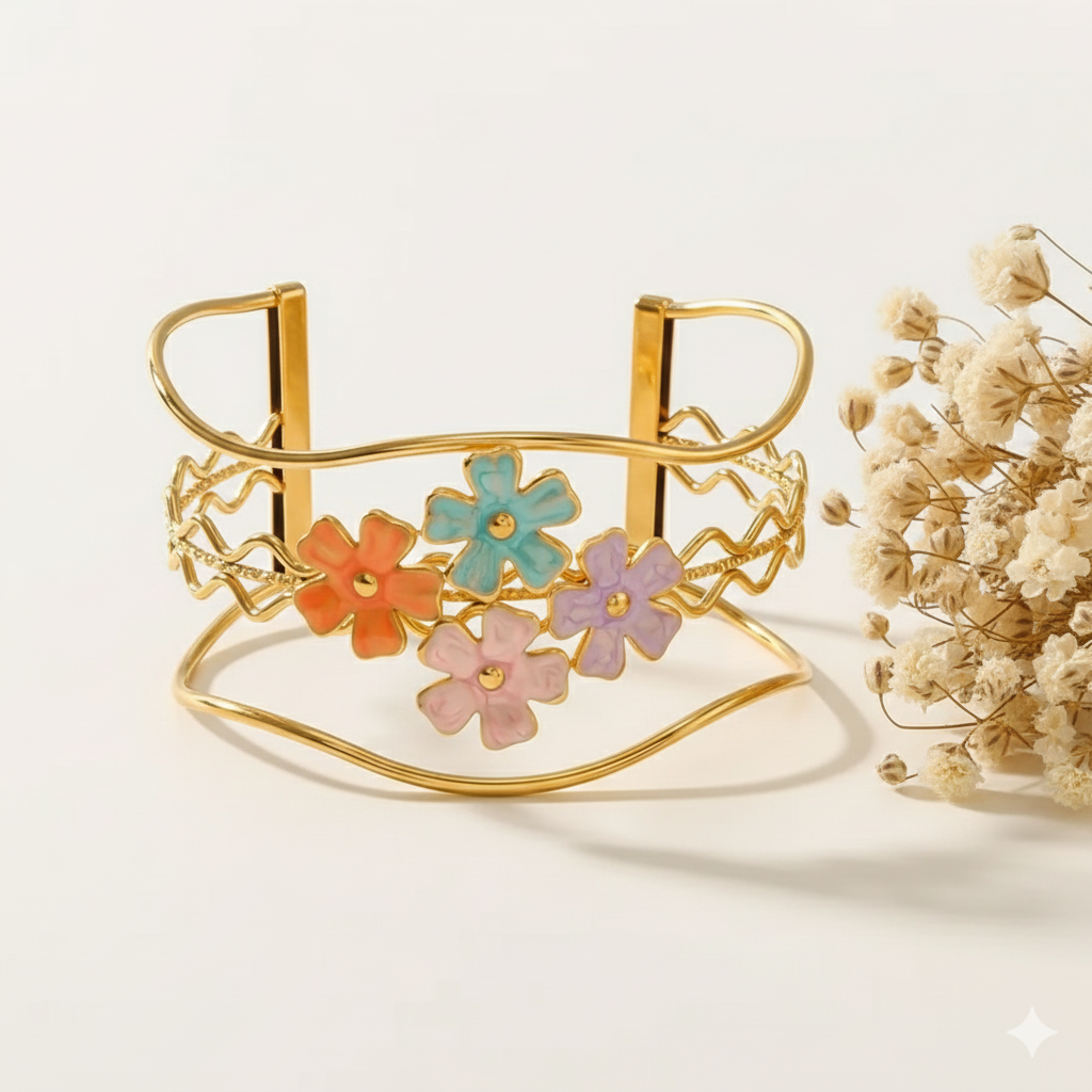 BRACELET MANCHETTE FLO 