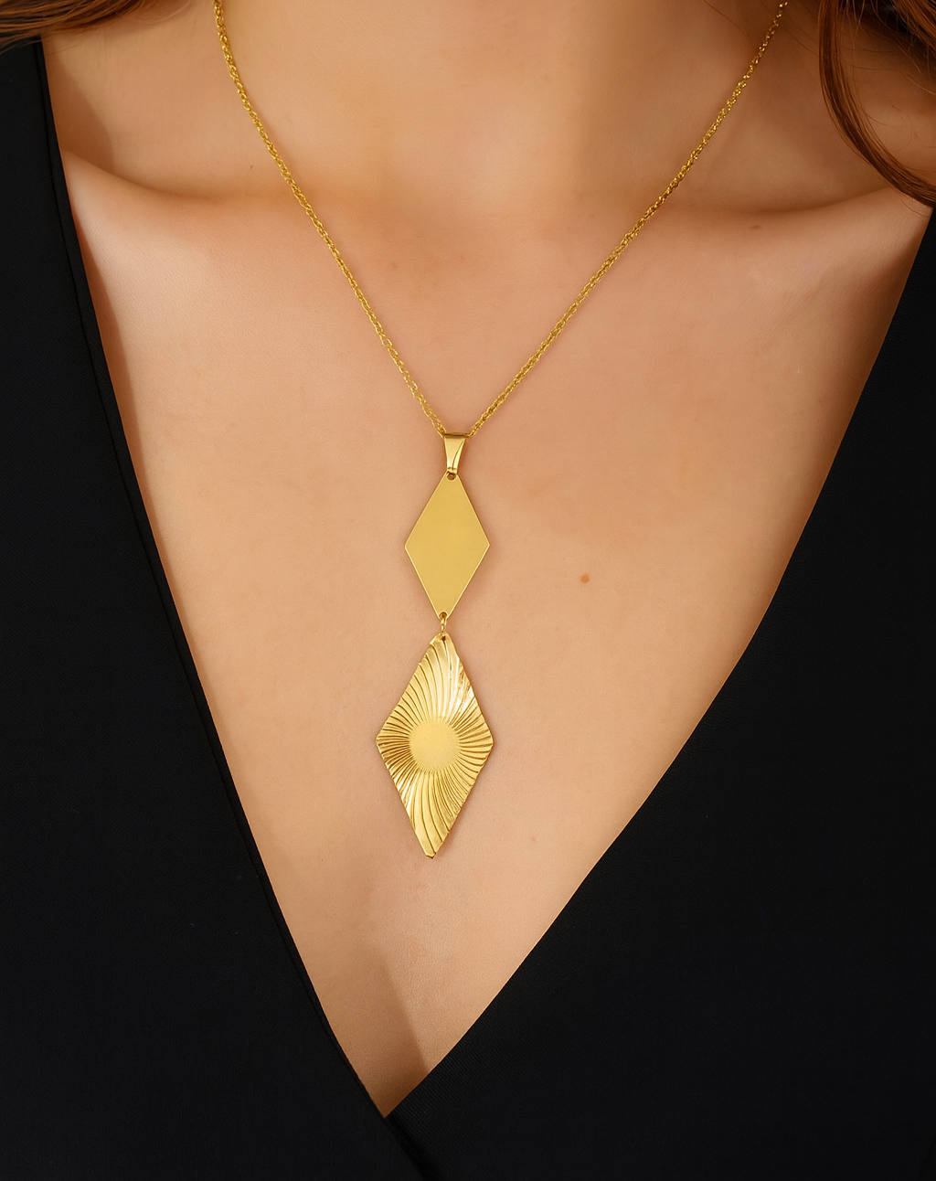 Collier en or géométrique CANDY