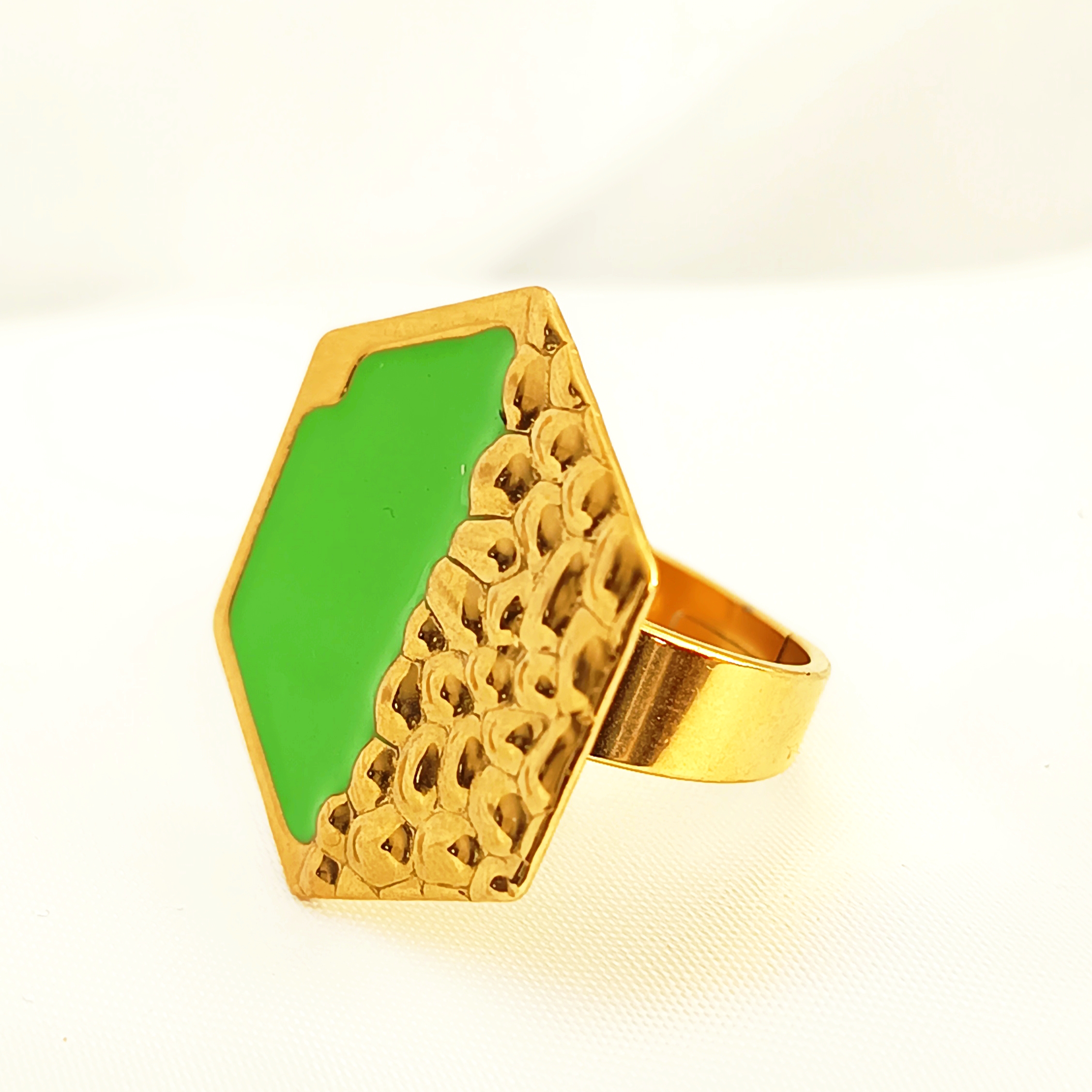 BAGUE ALYSSA VERTE