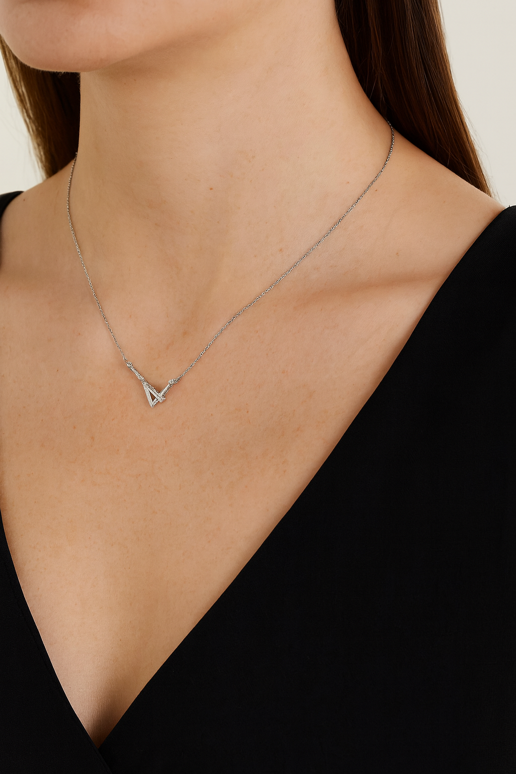 COLLIER DIANA ACIER ARGENT