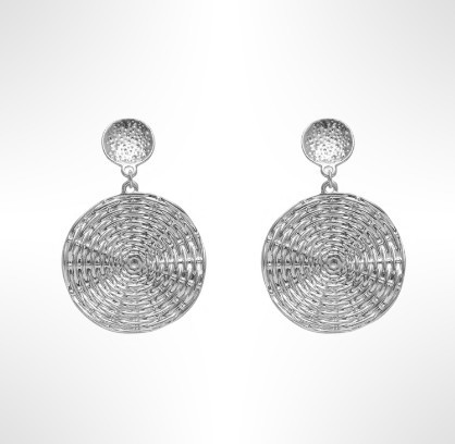 Boucles d'oreilles tissées SOPHIA