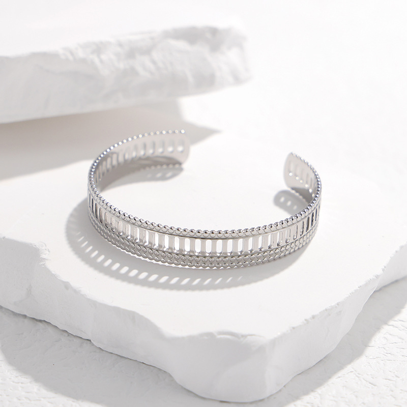 Bracelet ELIANA ACIER argenté