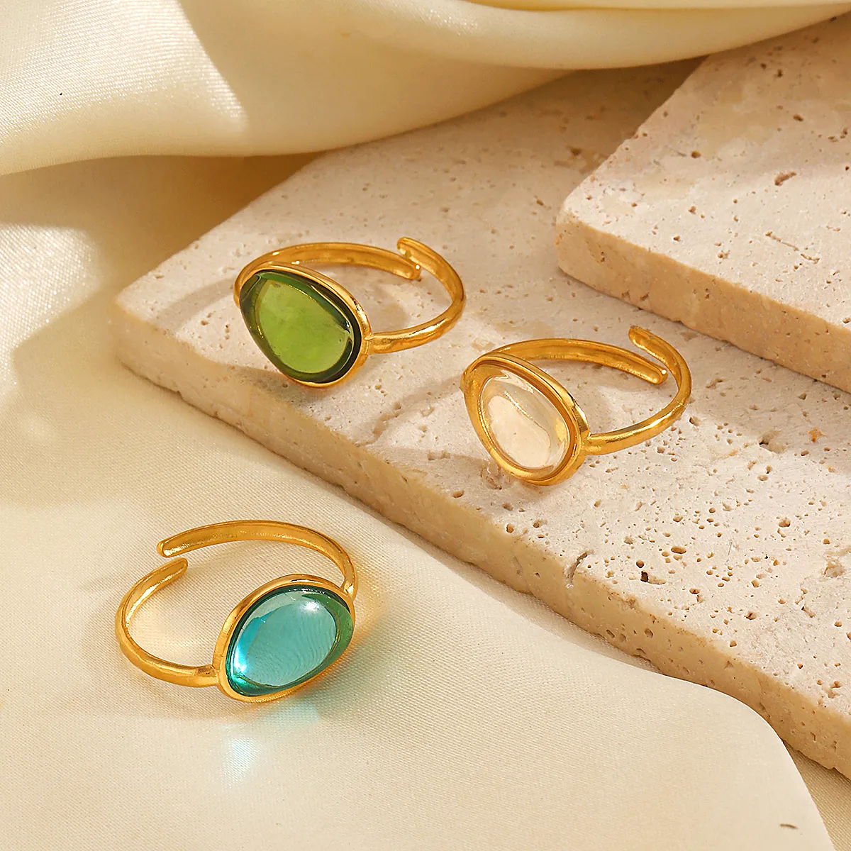BAGUE LOVA BLEUE