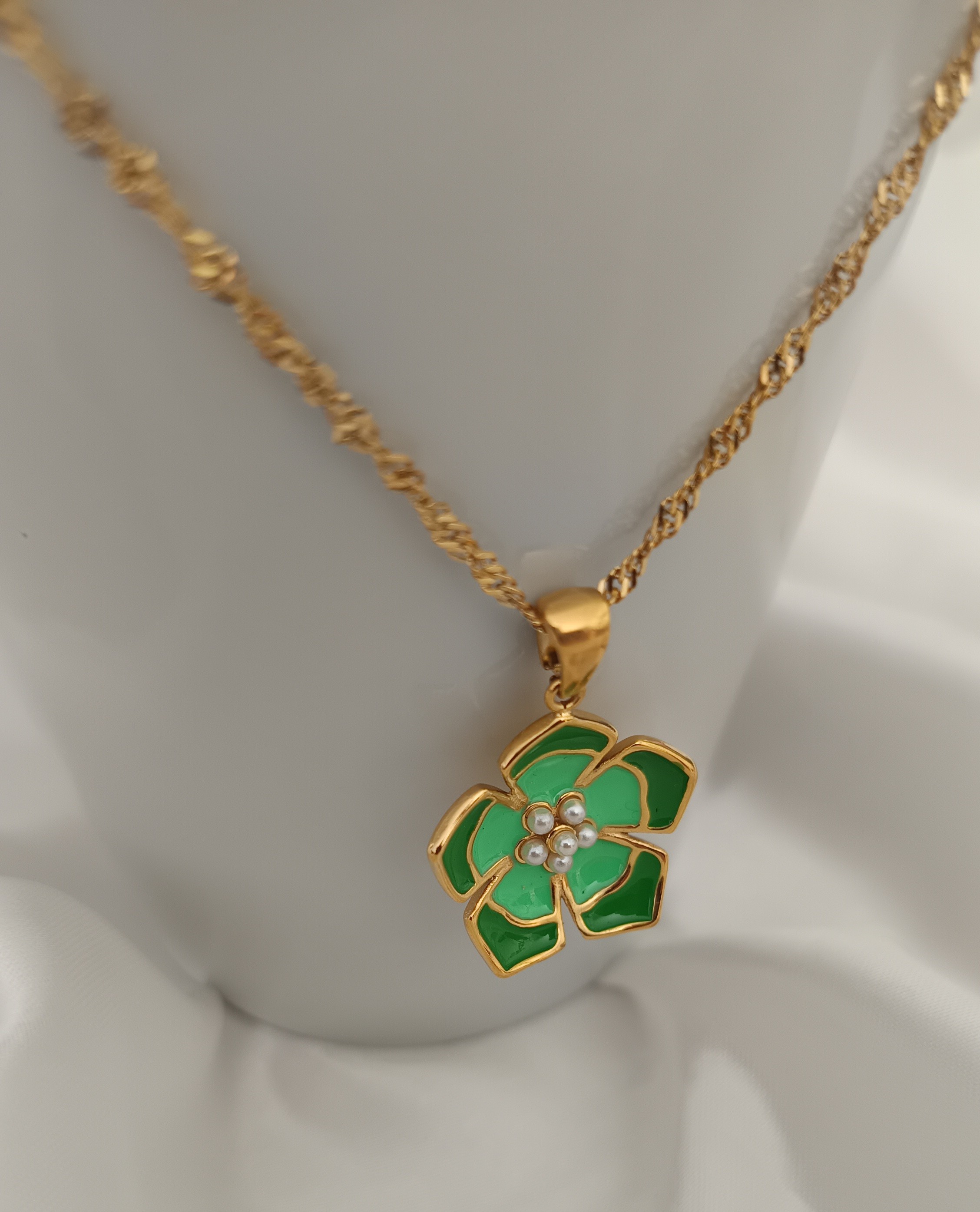  COLLIER  CLEO VERT