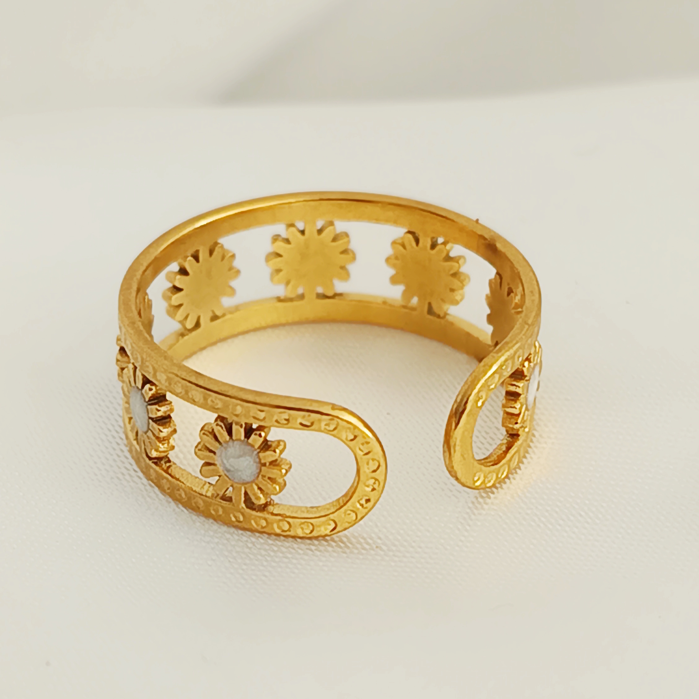 BAGUE SIVA BLANCHE