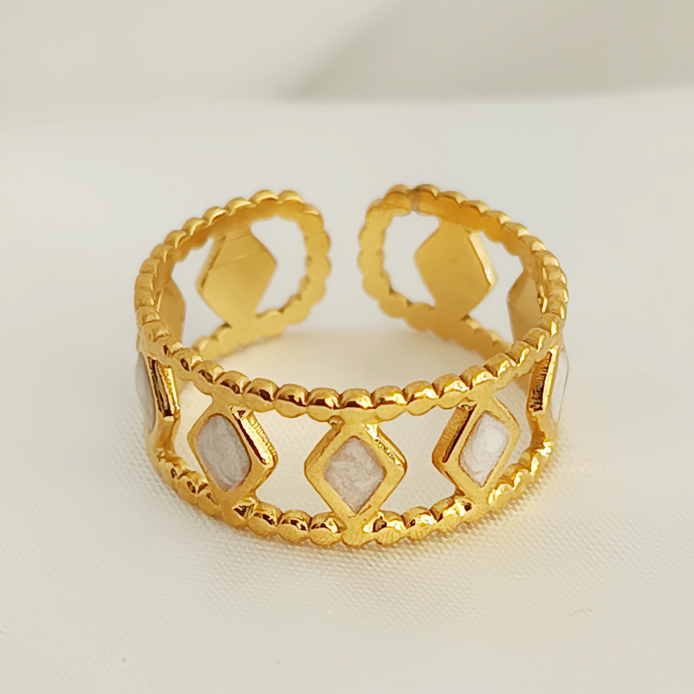 BAGUE SOSSO BLANCHE