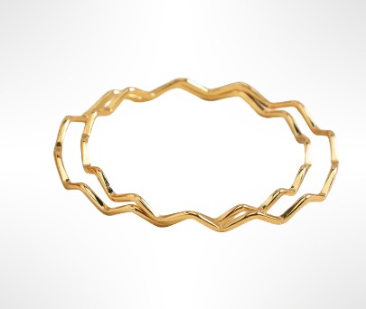 Bracelet doré géométrique ANIA
