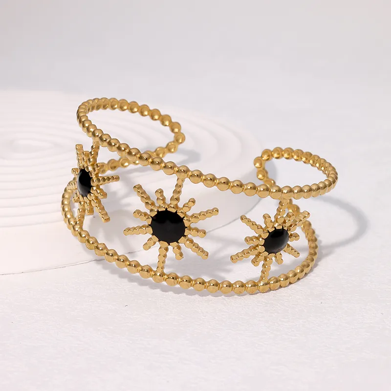 BRACELET ETOILES NOIRES