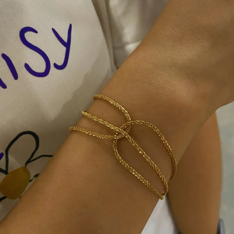 Bracelet en chaîne dorée MARIA 