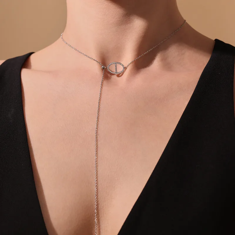 COLLIER KENDRA acier argent