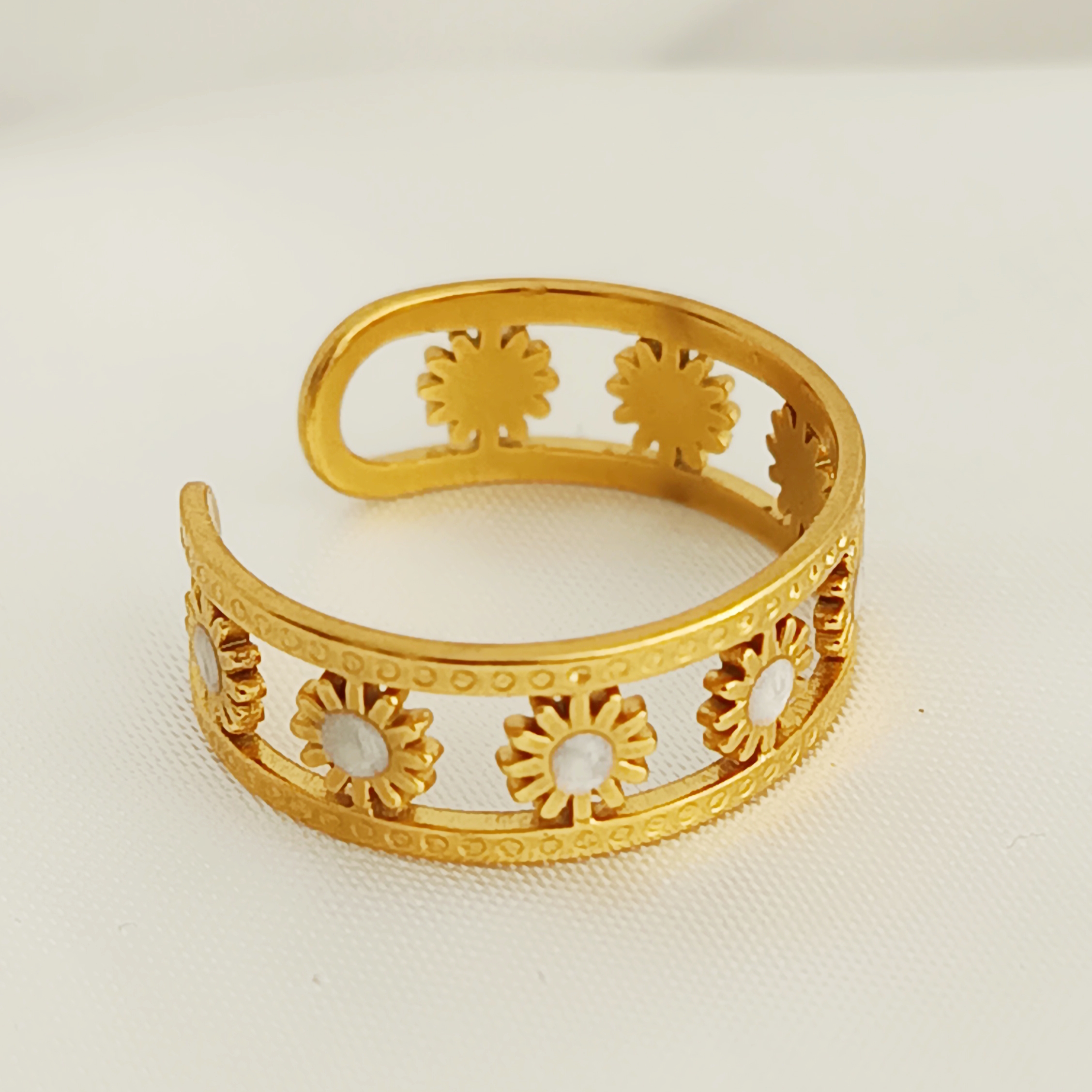 BAGUE SIVA BLANCHE