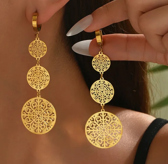 Boucles d’oreilles pendantes JENNY
