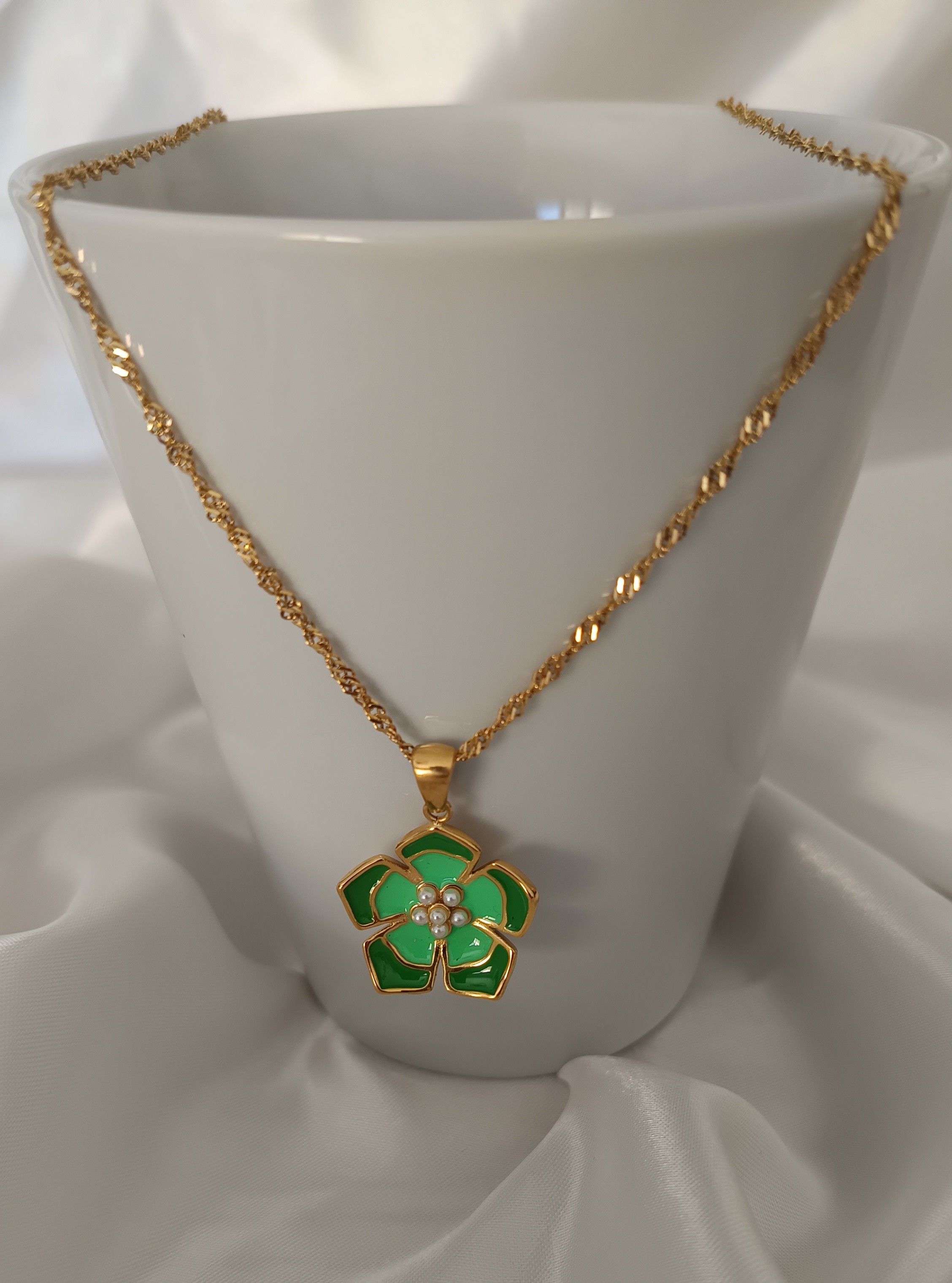  COLLIER  CLEO VERT