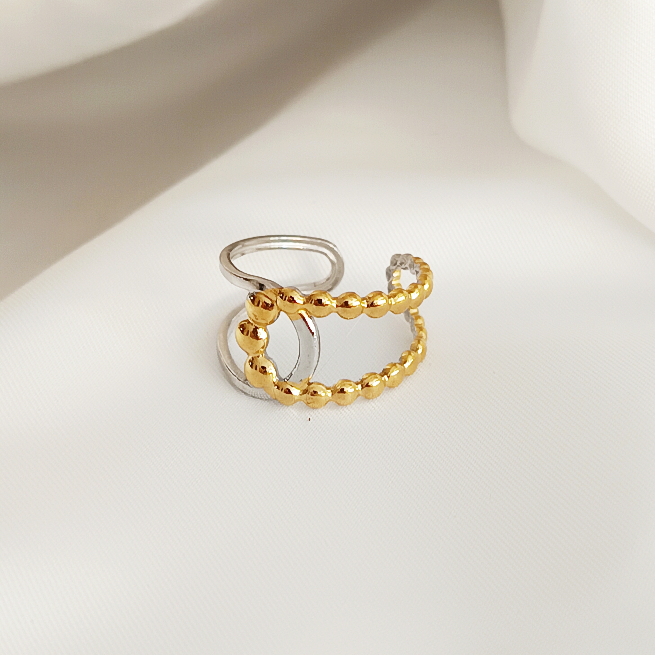 BAGUE CAMILLE BICOLORE