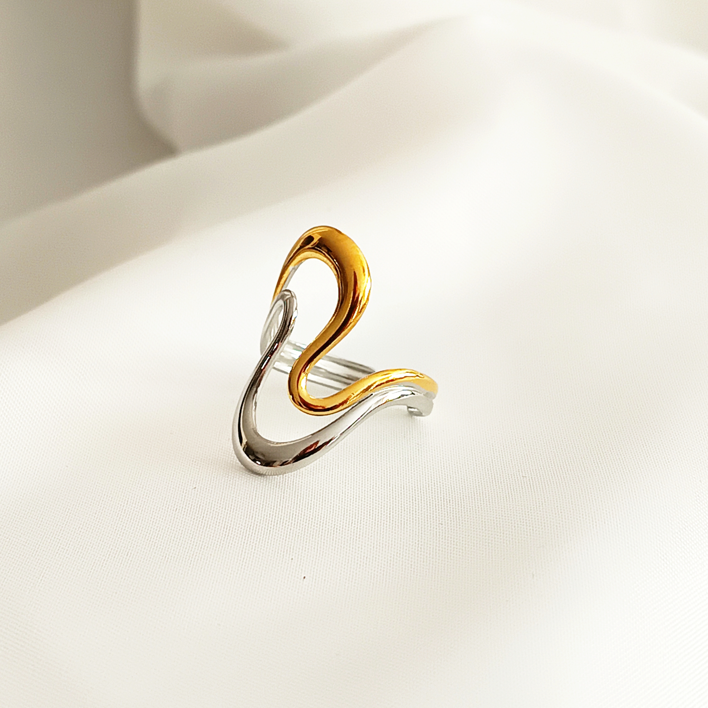 BAGUE MIRELLA BICOLORE