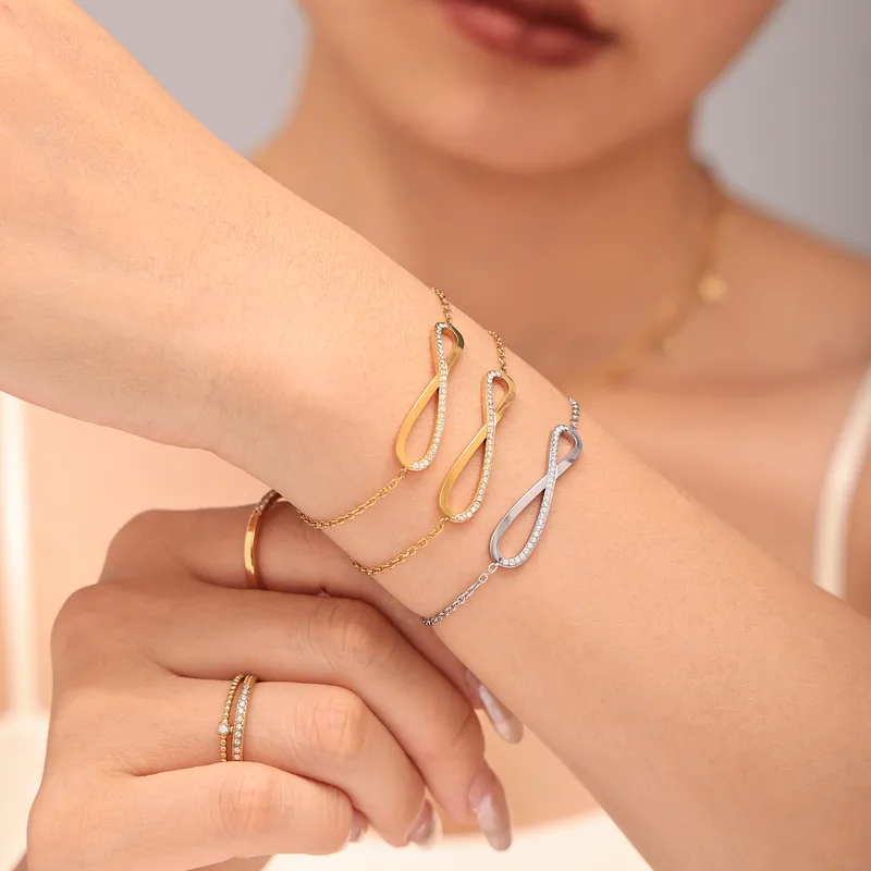 Bracelets AZURA ACIER Argenté