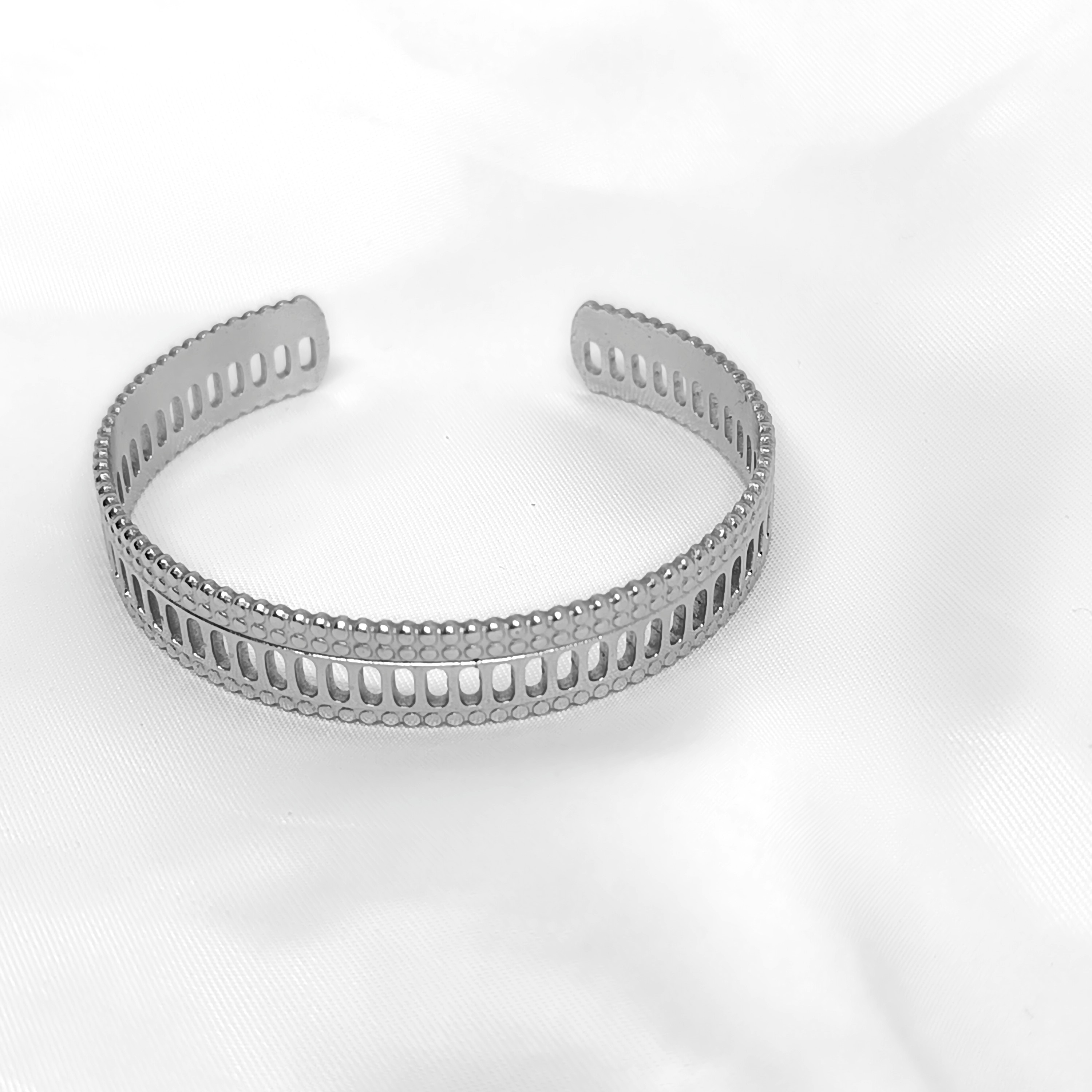 Bracelet ELIANA ACIER argenté