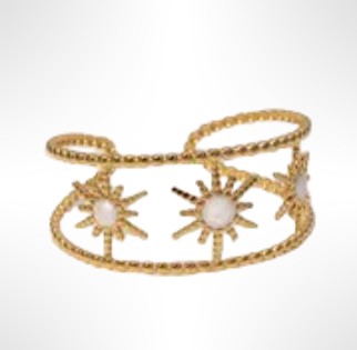 BRACELET ETOILES BLANCHES