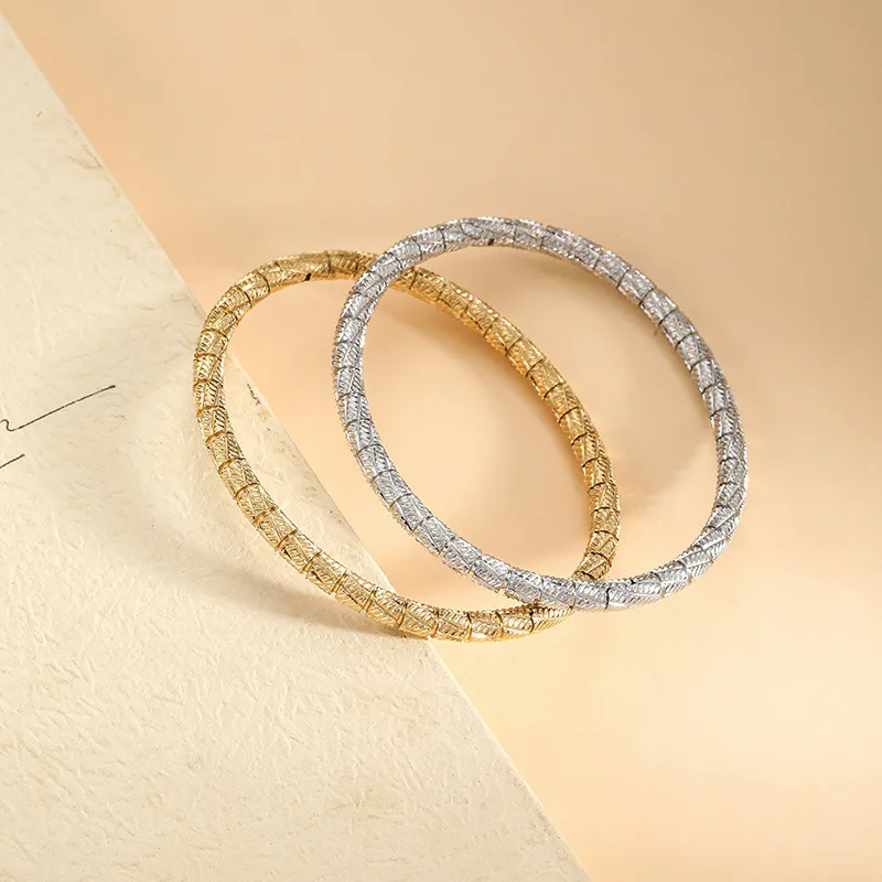 Bracelets en métal tressé MIA