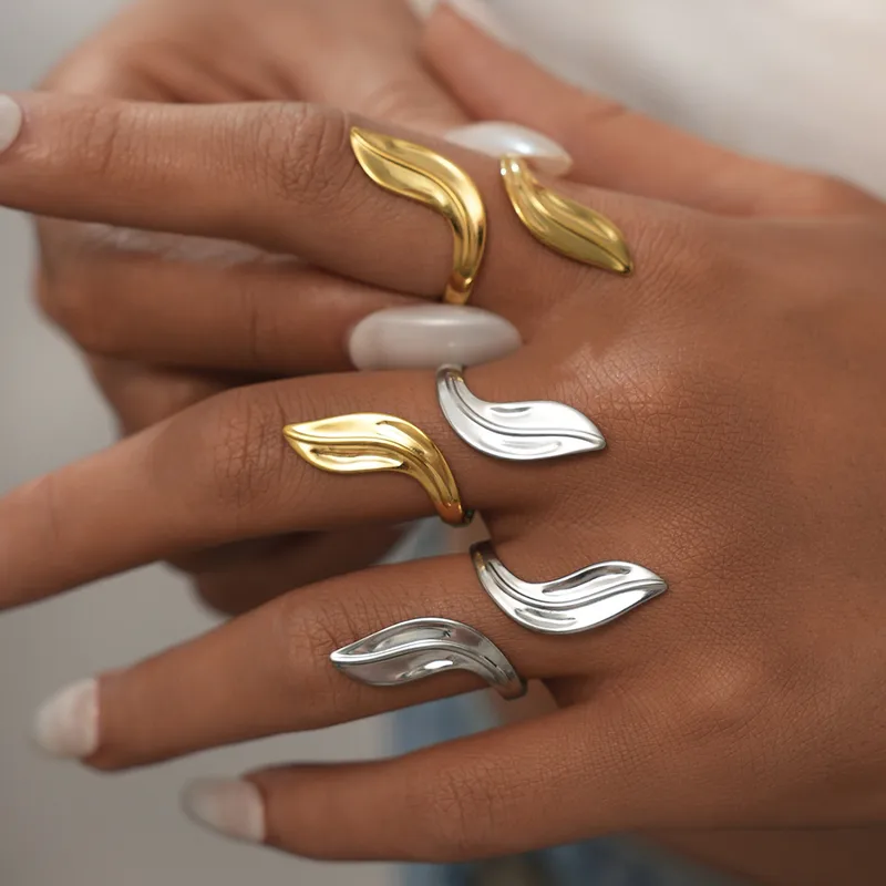 BAGUE FEUILLA 