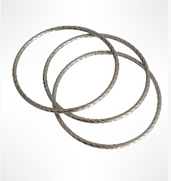 Bracelet  JONC en acier inoxydable CORINA