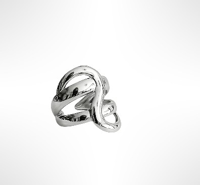 BAGUE MAELYS ACIER ARGENT