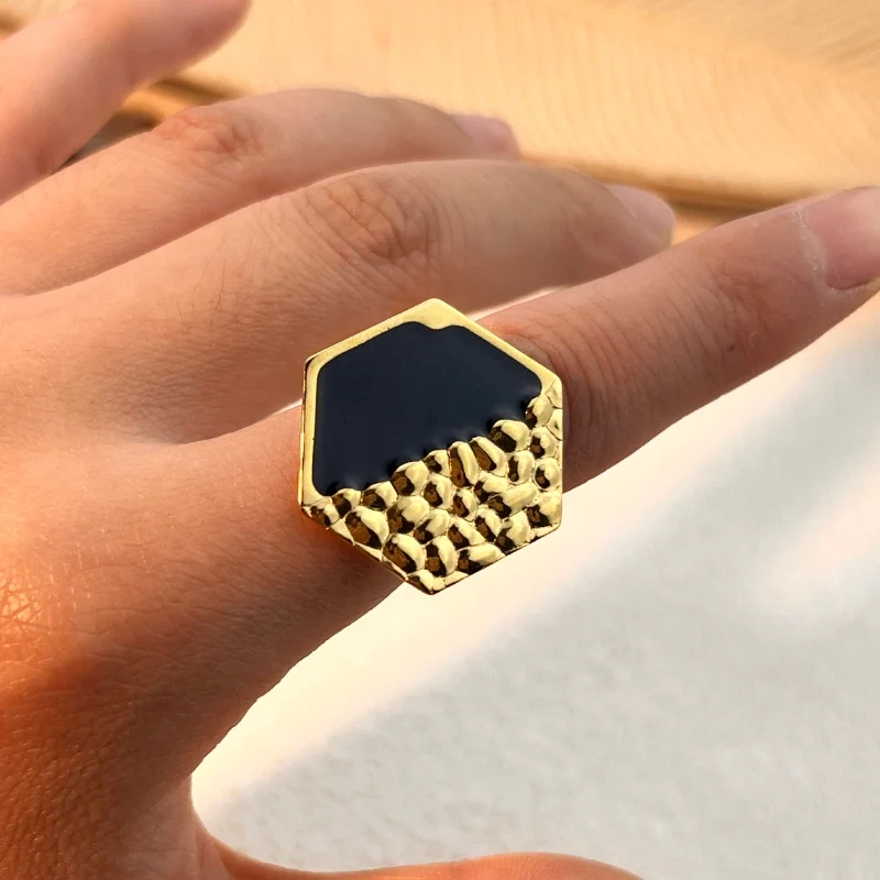 BAGUE ALYSSA NOIRE