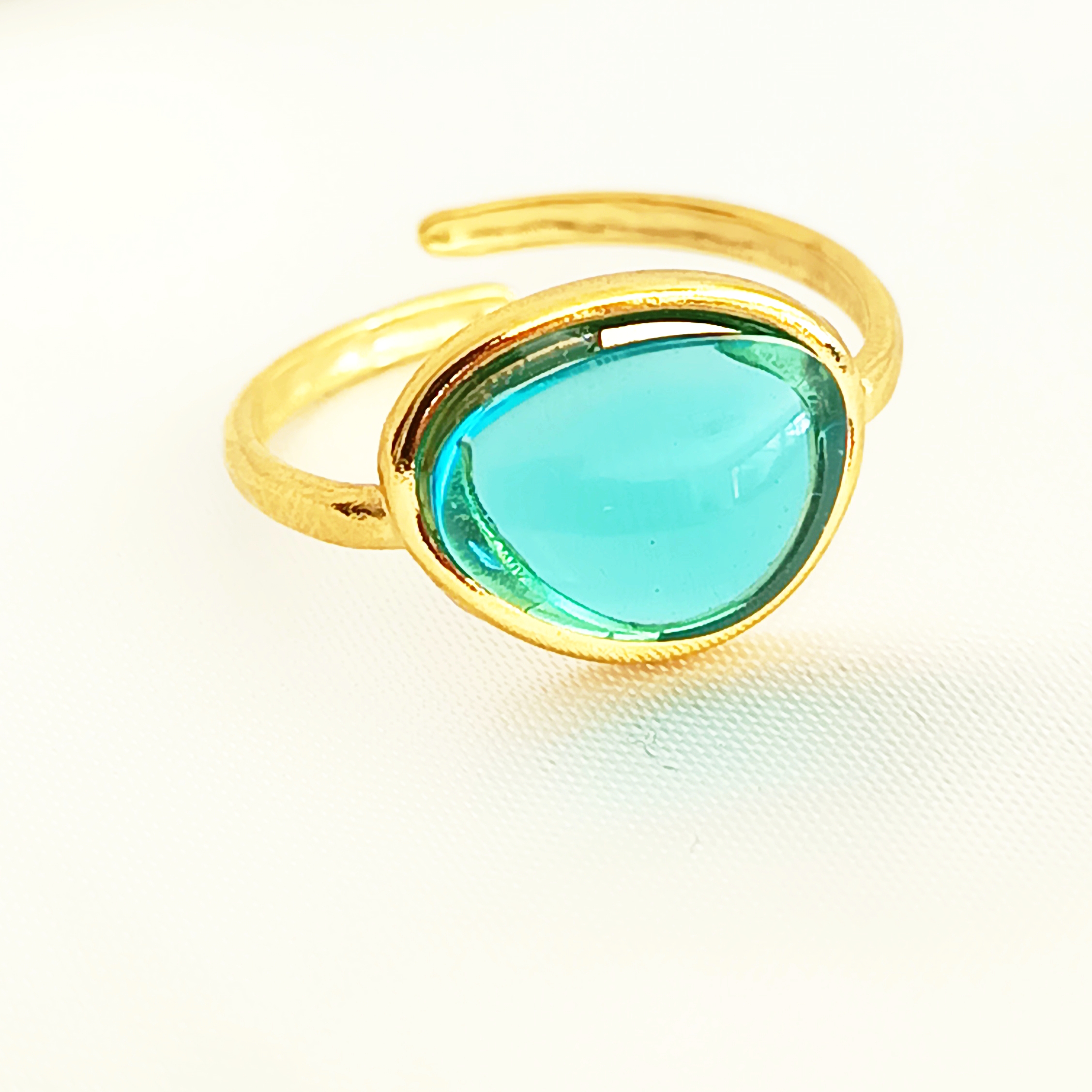 BAGUE LOVA BLEUE
