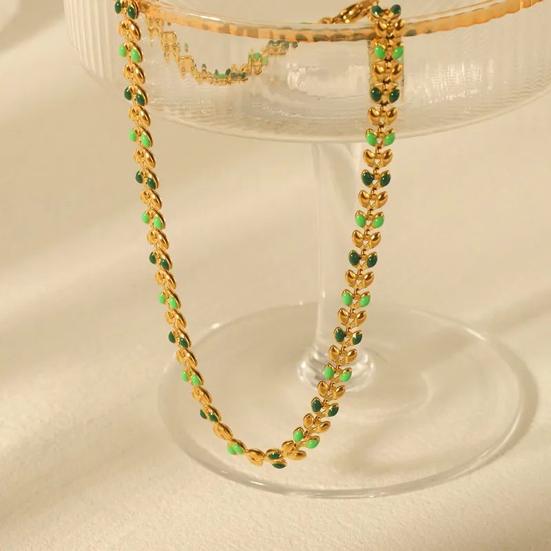 COLLIER  BEA VERT